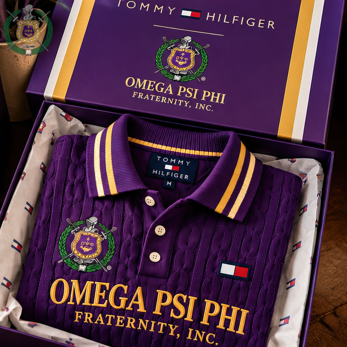 Premium Cable-Knit Polo HANNN TND OPP 3010268